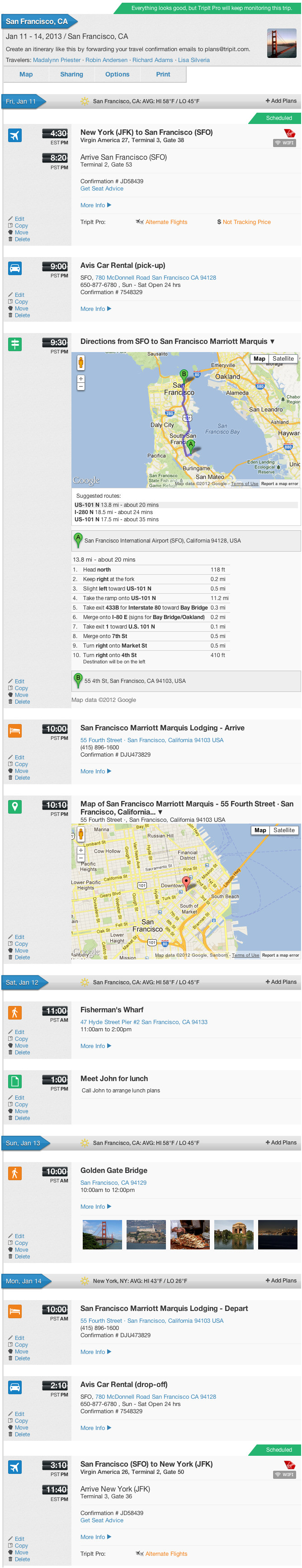 Flight Itinerary Template from www.tripit.com