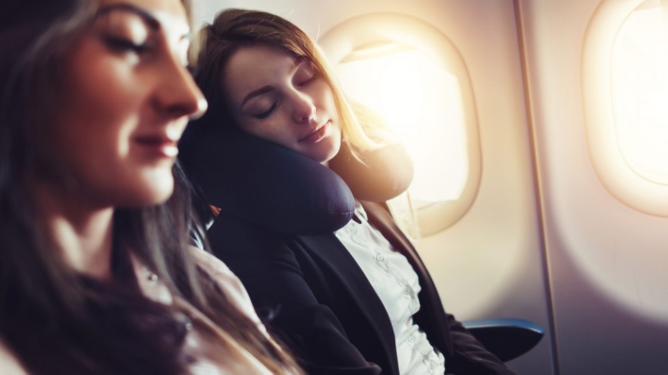 make a long flight comfortable