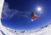 snowboarder in the air