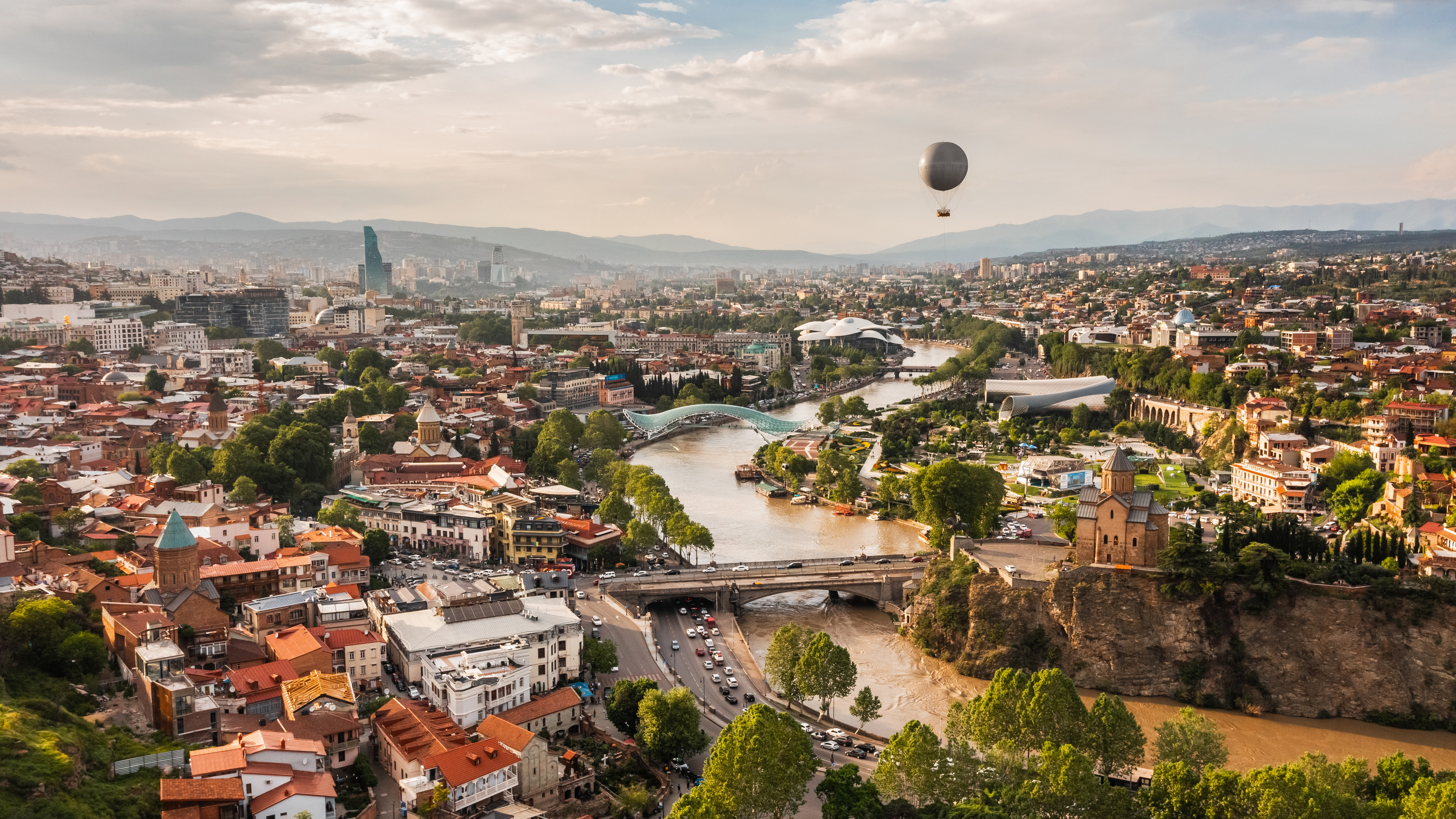 Tbilisi cityscape