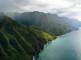 bird's eye view of Hawaii