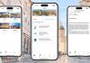 phone screens showing app feature