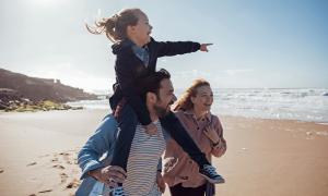 family on vacation