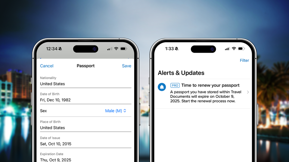 screenshots of feature