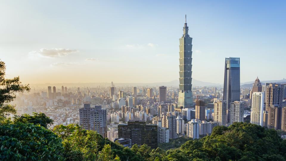 Taipei skyline
