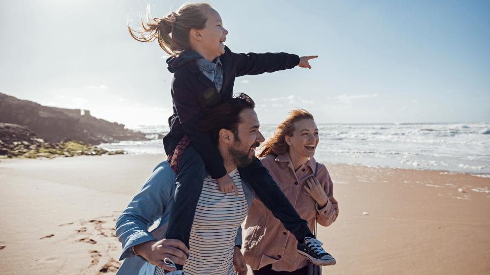 family on vacation