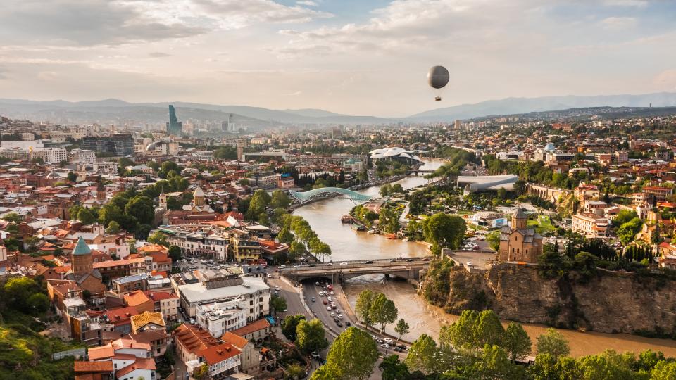 Tbilisi cityscape